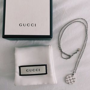Gucci Sterling Silver Necklace